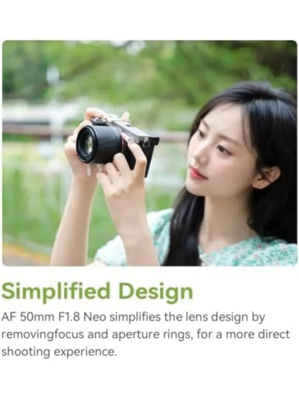50mm F1.8 Prime Lens for Full Frame L Mount Cameras - High-Quality Photography